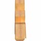 Ekena Millwork Alberta Rough Sawn Timber Gable Bracket, Western Red Cedar, 60"W x 22"H x 6"D x 6"F, 9/12 Pitch GBW060X22X0606ALB00RWR - alternate 2